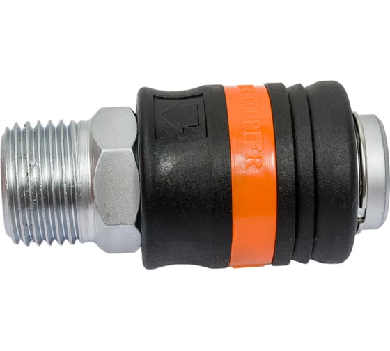 Быстросъем рапид, Мама - Внешняя резьба 1/2" (20мм) NORM GS-M-2720-1