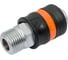 Быстросъем рапид, Мама - Внешняя резьба 1/2" (20мм) NORM GS-M-2720-1 1