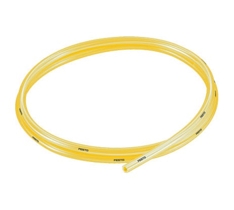 Жёлтый полупрозрачный шланг FESTO полиуретан PUN-H-6X1-TGE-10 10 м 804868910