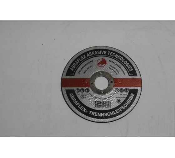 Круги отрезные R2R А30-Standart BF 125x1.6x22 мм, металл+нерж. 8020-1251622