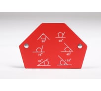 Угольник магнитный шестигранный PLAZWELD PWE25LBS, 12 кг (Welding magnet) PWE25LBSH