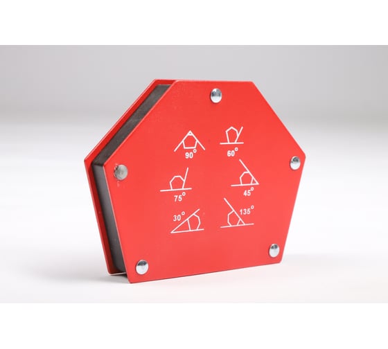 Угольник магнитный шестигранный PLAZWELD PWE75LBS, 33 кг (Welding magnet) PWE75LBSH