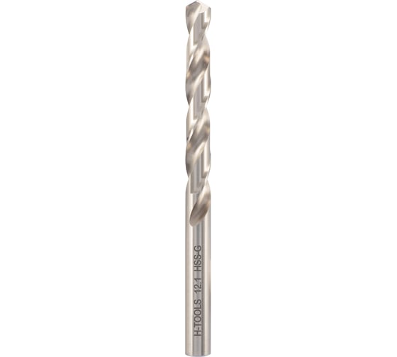 Сверло по металлу H-Tools 12.1x151/101 мм, DIN338, h8, HSS-G Pro, 118 град 214121HT 1