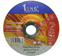 Обдирочный диск Long Abrasive A24SBF 125x6x22,23мм, T27 D188466