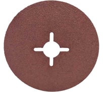 Фибровый круг Long Abrasive AF 561 оксид алюминия, 125x22,23мм, P60, 10 шт D11015-10