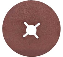 Фибровый круг Long Abrasive AF 561 оксид алюминия, 125x22,23мм, P80, 10 шт D11016-10