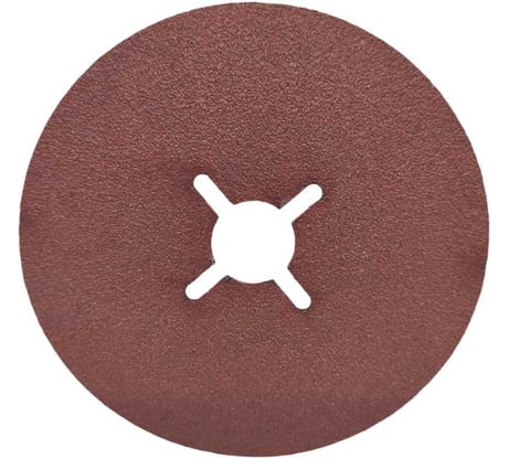 Фибровый круг Long Abrasive AF 561 оксид алюминия, 125x22,23мм, P80, 10 шт D11016-10