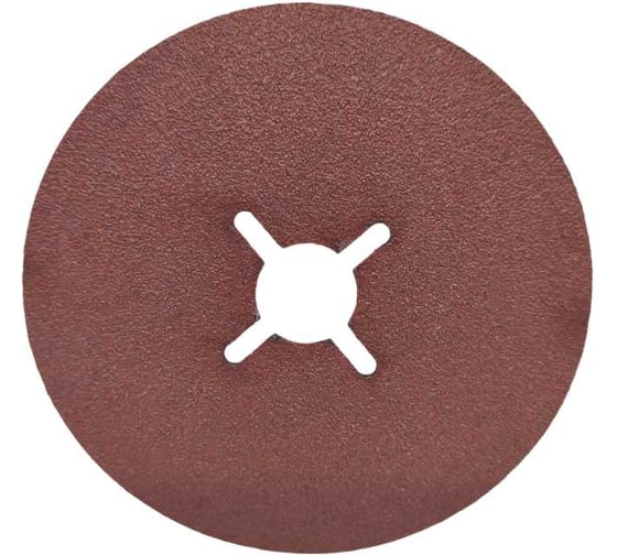 Фибровый круг Long Abrasive AF 561 оксид алюминия, 125x22,23мм, P80, 10 шт D11016-10