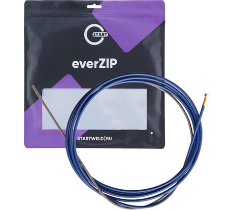 Канал направляющий Start 0.6–0.9 мм, синий, 5м, everZIP STE0507