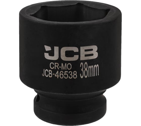Головка ударная 6-гранная JCB 38 мм, 3/4DR JCB-46538(59550)