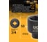 Головка ударная 6-гранная JCB 47 мм, 3/4DR JCB-46547(59553) 3