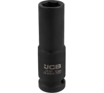 Головка ударная глубокая 6-гранная JCB 14 мм, 1/2DR JCB-4458514(59475)