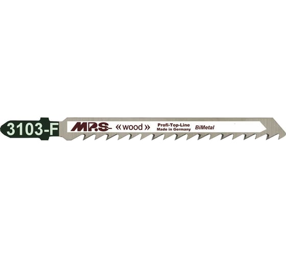 Полотно для лобзика по дереву MPS T301CDF, 5 шт 3103-F-5