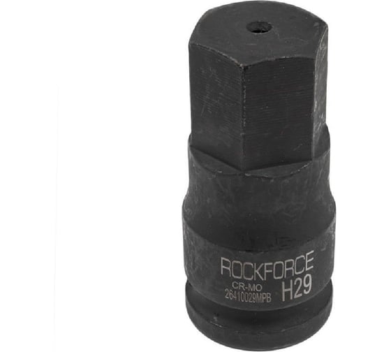 Головка-бита ударная 6-гранная Forcekraft 29мм, 3/4" DR FK-26410029MPB(28157) 1