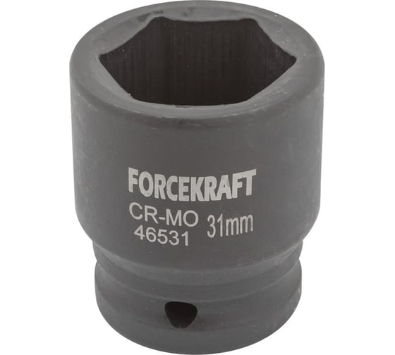 Головка ударная 6-гранная Forcekraft 3/4, 31 мм FK-46531(16196) 1