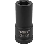 Головка ударная 6-гранная глубокая Forcekraft 3/4, 20 мм FK-46510020(19624)