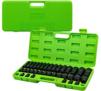 Набор ударных 6-гранных головок ForsLine 1/2", 35 предметов FL-4353-5K(61639)