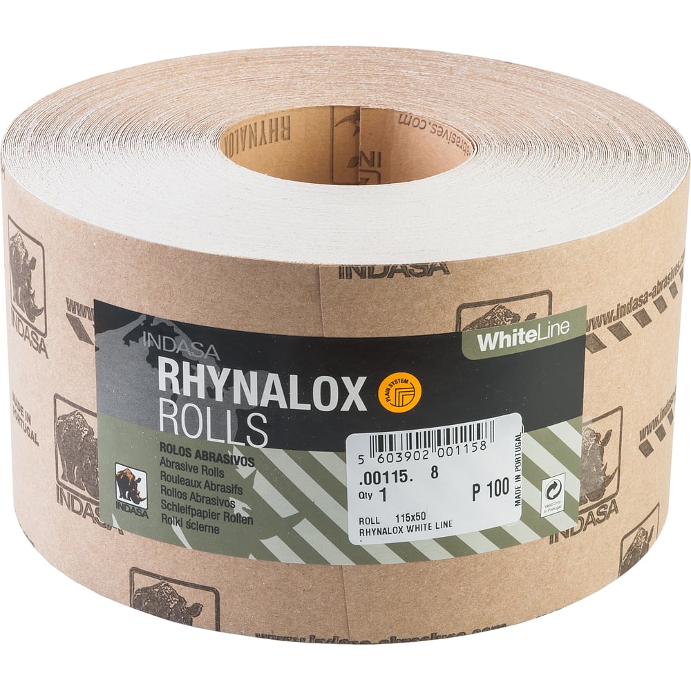 Рулон RHYNALOX (115 мм; 50 м; Р100) INDASA 00115 - выгодная цена ...
