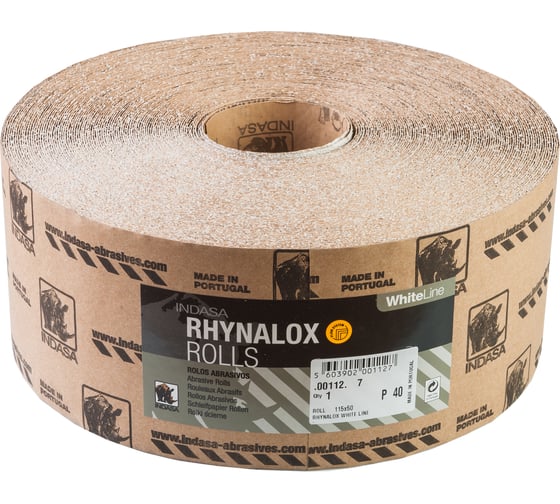 Рулон RHYNALOX (115 мм; 50 м; Р40) INDASA 00112 1