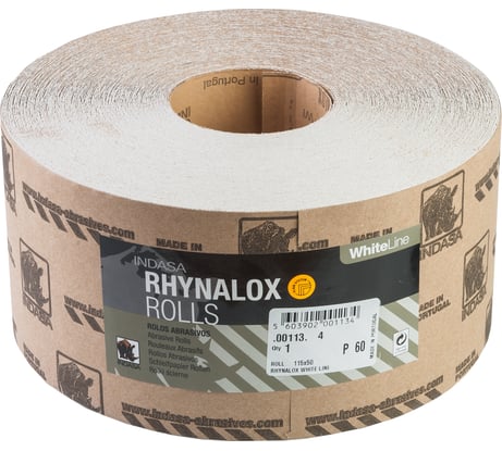 Рулон RHYNALOX (115 мм; 50 м; Р60) INDASA 00113