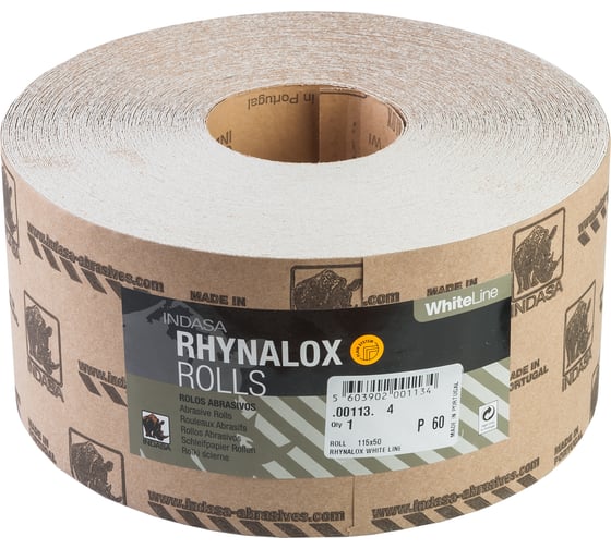 Рулон RHYNALOX (115 мм; 50 м; Р60) INDASA 00113 1