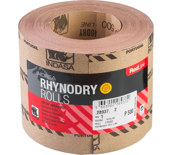 Рулон RHYNODRY (115 мм; 50 м; Р500) INDASA 28937 1