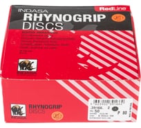 Круг RHYNOGRIP (50 шт; 150 мм; Р80; 15 отверстий) INDASA 39166