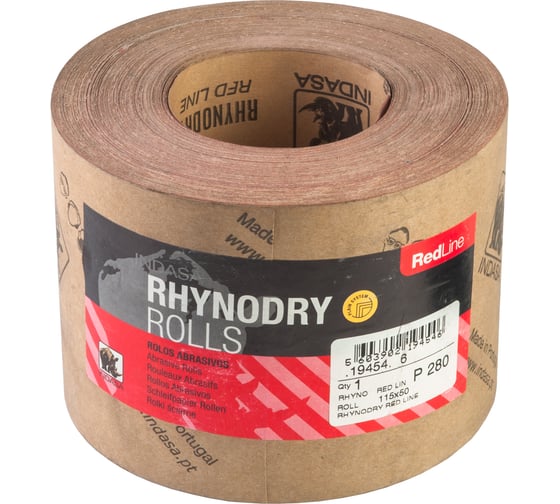 Рулон RHYNODRY (115 мм; 50 м; Р280) INDASA 19454 1