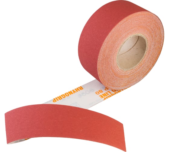 Рулон RHYNOGRIP (70 мм; 25 м; Р80) INDASA 21132