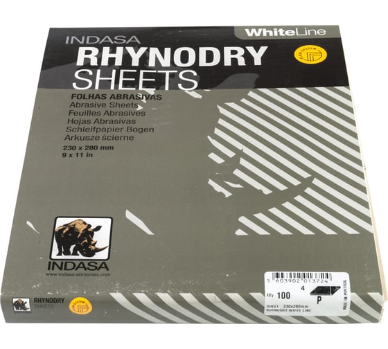 Лист RHYNODRY (100 шт; 230х280 мм; Р150) INDASA 01371 1