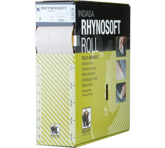 Рулон RHYNOSOFT (115 мм; 25 м; Р600) INDASA 29372