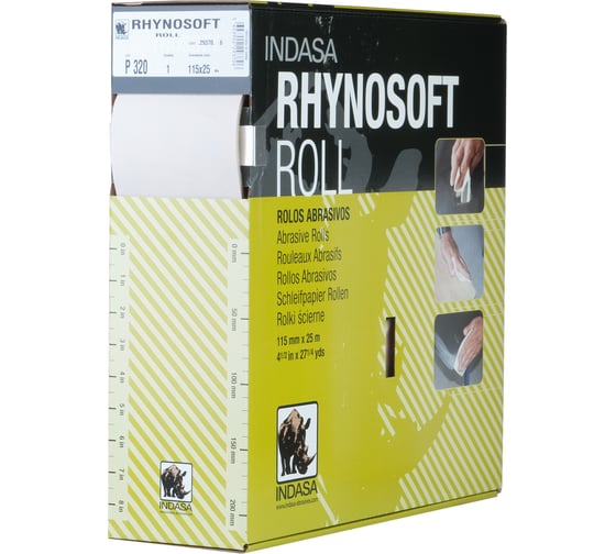 Рулон RHYNOSOFT (115 мм; 25 м; P320) INDASA 29370 1
