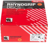 Круг RHYNOGRIP (50 шт; 150 мм; Р40; 15 отверстий) INDASA 39243