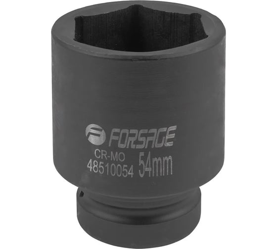 Головка ударная Forsage глубокая 1", 54 мм, 6граней, F-48510054(59007)