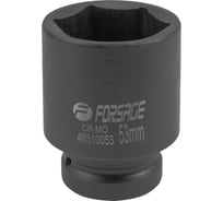 Головка ударная Forsage глубокая 1", 53 мм, 6 граней F-48510053(59006)