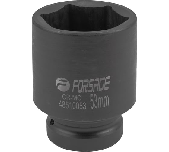 Головка ударная Forsage глубокая 1", 53 мм, 6 граней F-48510053(59006) 1