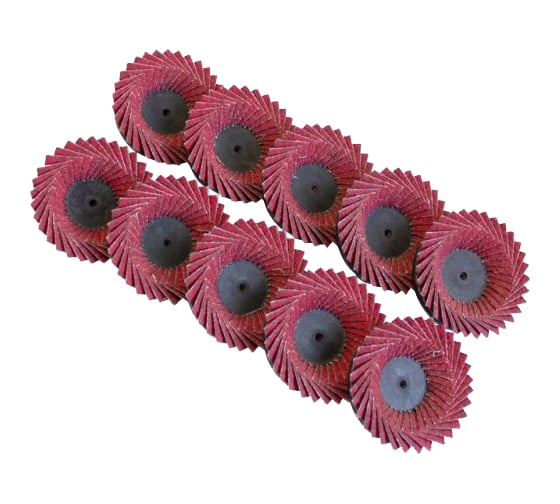 Круг шлифовальный лепестковый (10 шт; 50 мм; Р120) ROCKFORCE RF-FD2120C 1