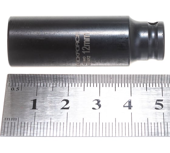 Головка торцевая 6-гранная ударная удлиненная (12х50 мм; 1/4") ROCKFORCE RF-4255012
