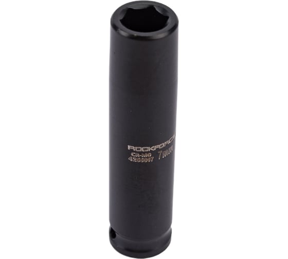 Головка торцевая 6-гранная ударная удлиненная (7х50 мм; 1/4") Rockforce RF-4255007(48081)
