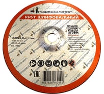 Круг шлифовальный Профессионал 230х22.2х6 мм 23060