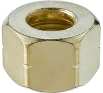 Гайка накидная СваркаДжет СП 21.8 левая (латунь) (D=16,4мм) 4301020300032