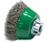 Щетка чашка гофрированная Lessmann Д65 М14 0,3мм, нерж 421367 2