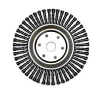 Щетка дисковая жгутовая Lessmann Д178х6х22,2х0,5мм, сталь, 48 жгутов 475201KB