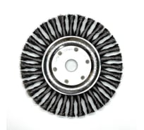 Щетка дисковая жгутовая Lessmann Д178х14х22,2х0,5мм, сталь, 32 жгута 475211OP
