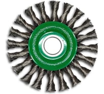 Щетка дисковая жгутовая Lessmann Д 125х14х22,2 х0,5мм, нерж 473811OP