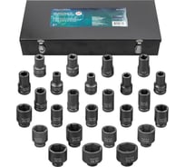 Набор головок ударных Rockforce 25пр, 1", 6гр RF-8251-5MPB(55013)