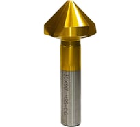 Зенковка Мегаинструмент 12.4х8х59мм, 90гр HSSCo TiN