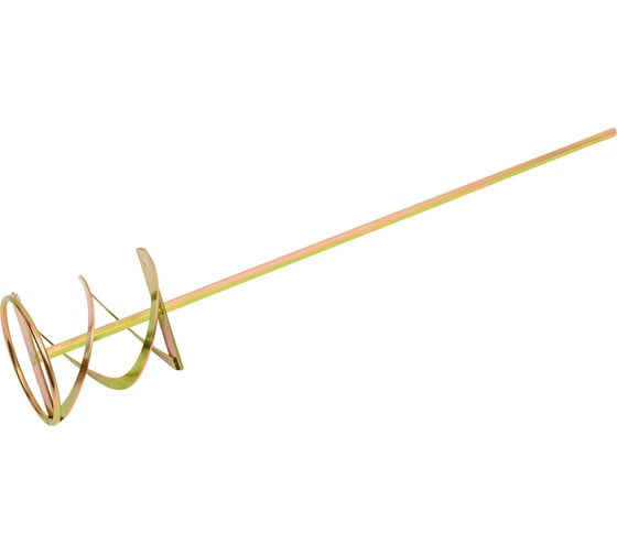 Насадка - миксер MIXIZH "снизу-вверх" 100x600 мм, оцинкованный для красок и штукатурных смесей, шестигранный хвостовик (02-10-60) 1