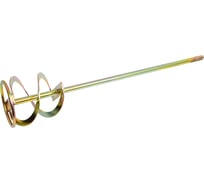 Насадка - миксер MIXIZH "снизу-вверх" 80x400 мм, оцинкованный для красок и штукатурных смесей, хвостовик SDS-plus (04-08-40)