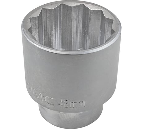 Головка WMC TOOLS 48 мм, 3/4"DR, 12гр WMC-56948(49969)